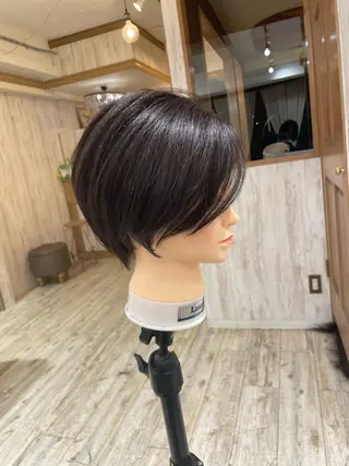 ショート 小野 明日香のヘアスタイル