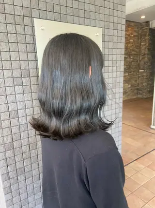 ミディアム 皆川 優奈のヘアスタイル