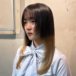 ロング パーマ/艶感カラー ୨୧ RISAKOのヘアスタイル