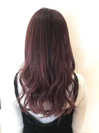 セミロング カラー インナーエクステ渋谷 🦋KAJIのヘアスタイル