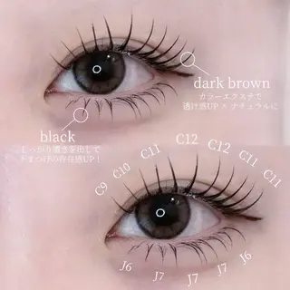 マツエク・マツパ eyelist ✵ Itsukiのマツエク・マツパデザイン