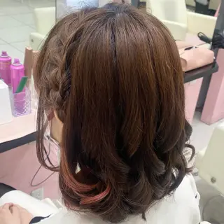 ヘアアレンジ season エクステ/ヘアカラーのヘアスタイル