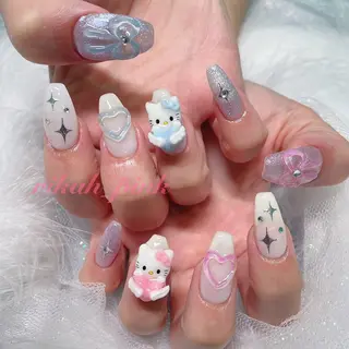 ネイル HIKA🦋 個性派スカルプネイルのネイルデザイン