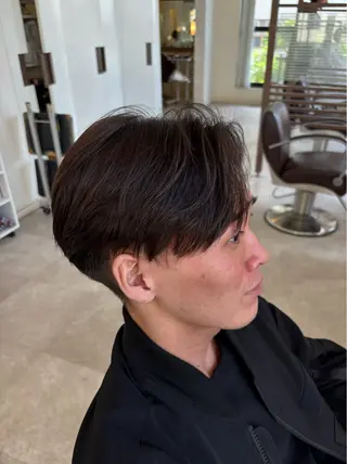 パーマ メンズ 辻野 光希のヘアスタイル