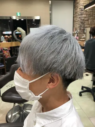 ショート カラー メンズ メンズ特化 古賀陸斗のヘアスタイル