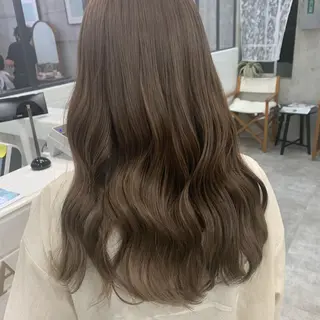 ロング カラー ヘアアレンジ レイヤー×グレージュ /ピンク🩷mioのヘアスタイル