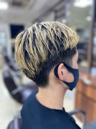 メンズ HIRAGA MIKIのヘアスタイル