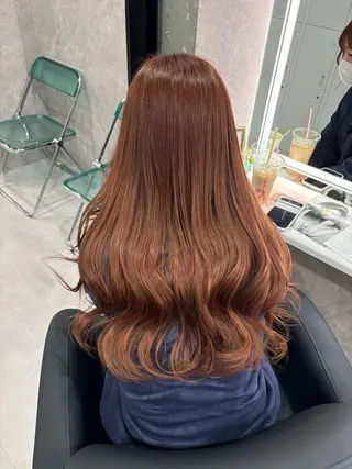 ロング 🖤韓国系🇰🇷カ ラーkokona🖤のヘアスタイル