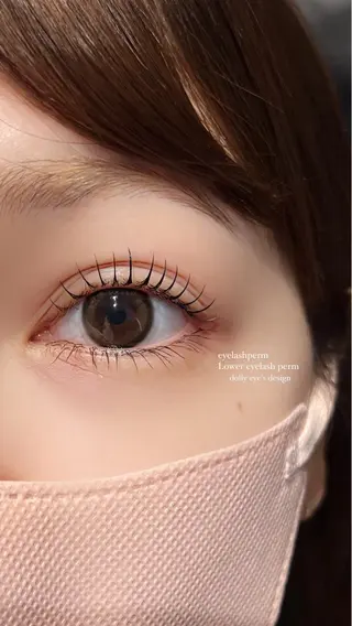 マツエク・マツパ 代官山MIRU🤍 似合わせ束感/美眉のマツエク・マツパデザイン