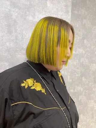 ショート カラー ヘアアレンジ 透明感カラー/推しカ ラー☁️JURAのヘアスタイル