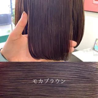 ショート カラー 渋谷 とまとのヘアスタイル