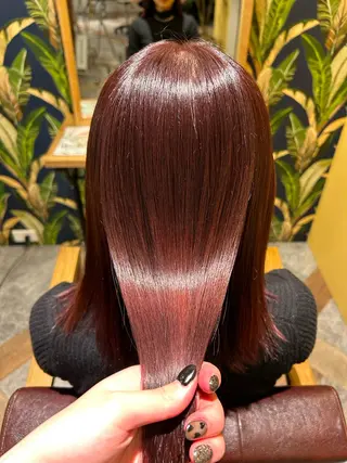 ミディアム カラー asami moon武蔵小杉のヘアスタイル