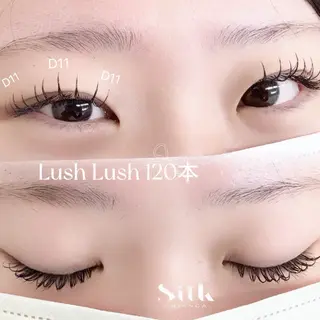 マツエク・マツパ Silk by Bianca未奈🩶のマツエク・マツパデザイン