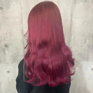 セミロング カラー SHURI❤️🔥 中/韓mix ♡のヘアスタイル