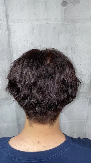 メンズ わたぬき りるのヘアスタイル
