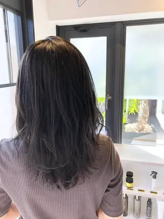 セミロング Rr SALON心斎橋所属・髪質改善/ 艶髪YABUKIのヘアスタイル