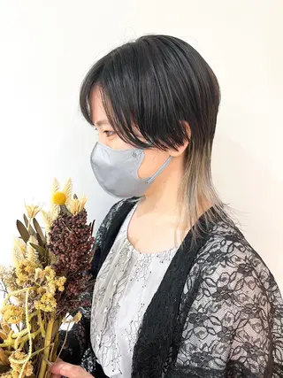 ミディアム ☺︎ RIHOのヘアスタイル