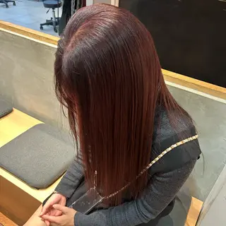 ロング カラー 🐢ダブルカラー🐢 透明感/このかのヘアスタイル