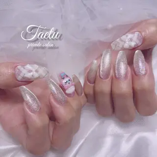 ネイル 𝐓𝐀𝐄𝐓𝐔 💜Ayumiのネイルデザイン