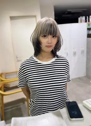 カラー 河原 楓樹のヘアスタイル