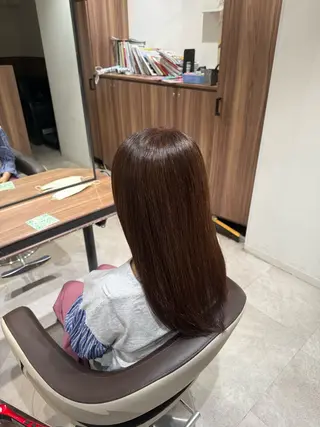ロング カラー AKAZAWA MIKUのヘアスタイル