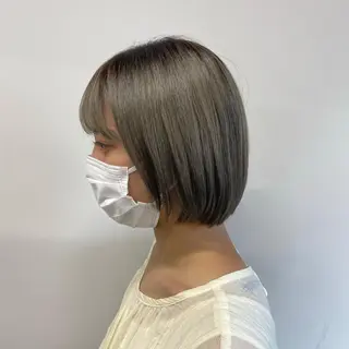 ショート カラー パーマ ヘアアレンジ メンズ キッズ ネイル マツエク・マツパ Lumo所属・💖横浜ブリーチなし 💖MIHOのヘアスタイル
