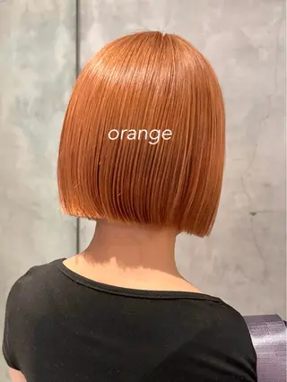 ショート カラー ヘアアレンジ 顔周りカット×透明感 カラー💫AINAのヘアスタイル