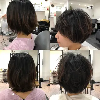 ショート 渡邊 暁史のヘアスタイル