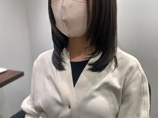 ミディアム 🤎オリーブカラー× パーマ特化💫森口のヘアスタイル