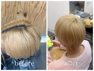 ショート カラー メンズ 新宿 似合わせカラー HINAのヘアスタイル