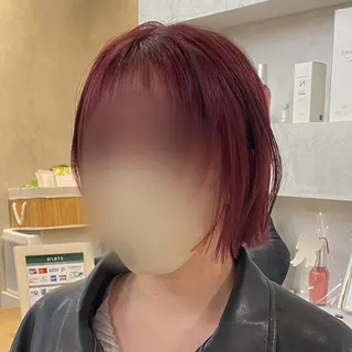 ショート レイヤーカット 🌿 濱野玲奈のヘアスタイル