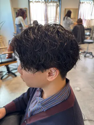 ショート 髪質改善/縮毛矯正 /メンズパーマ川田のヘアスタイル
