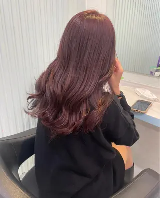 ミディアム 顔周りレイヤー/新宿 /モテ艶カラー/航介のヘアスタイル