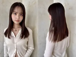 セミロング 美容室attraitアトレ辻堂店所属・荒沢 瑛🦮のヘアスタイル