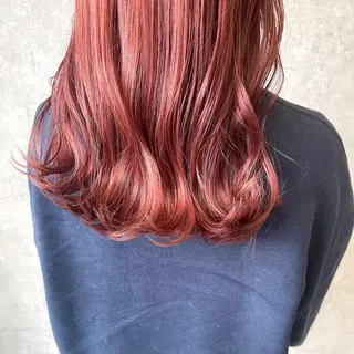 セミロング カラー ヘアアレンジ 🌻あいり merci.🌻のヘアスタイル