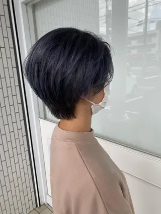 ショート カラー 杉田 健太のヘアスタイル