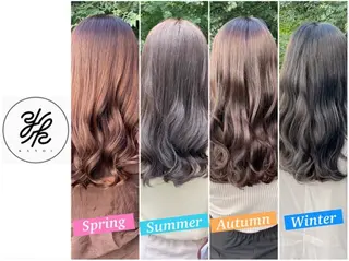 パーソナルカラー໒꒱ 顔タイプ/石塚わかなのヘアスタイル