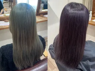 セミロング カラー コトミ【メンズ特化】 女子ウケ提案🫶🏻のヘアスタイル