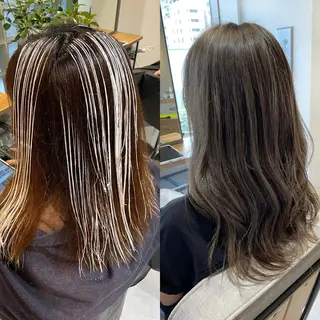 セミロング ✂︎KALOU✂︎ 寺野 克のヘアスタイル