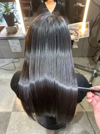 ロング 髪質改善|縮毛矯正 ◎店長◎Keitaのヘアスタイル