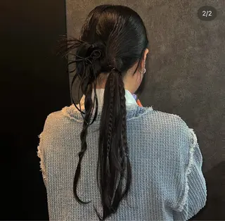 ヘアアレンジ SIKI ゆうのヘアスタイル