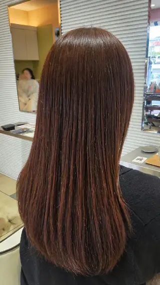 カラー ロング 暖色カラー/髪質改善 /メンズ🧡莉南のヘアスタイル