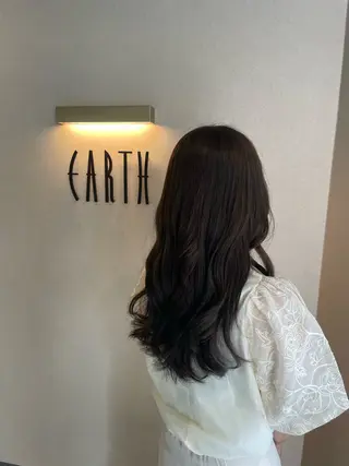 ロング カラー EARTH菊名店👾 ひらのすぐるのヘアスタイル