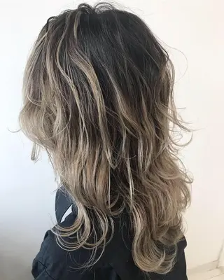 セミロング カラー パーマ ヘアアレンジ メンズ キッズ ネイル マツエク・マツパ Lien 深井店のヘアスタイル