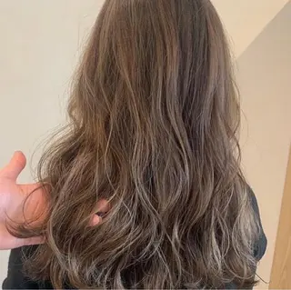 ロング カラー 木下 マサキのヘアスタイル