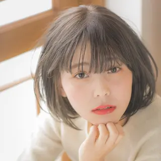 ショート カラー ヘアアレンジ 美艶ボブ 石井一成のヘアスタイル