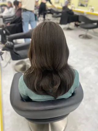 ミディアム カラー パーマ ヘアアレンジ メンズ 💖横浜ブリーチなし 💖MIHOのヘアスタイル