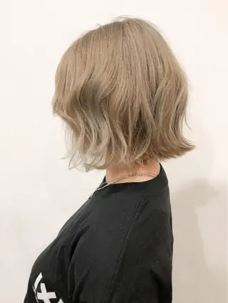 ショート カラー ダメージレスサロン✨ kayo🌱のヘアスタイル