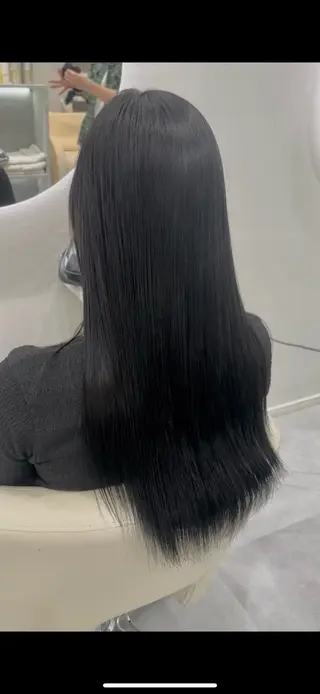 ロング カラー ✨佐野ハイトーン/ 韓国ヘア💫上岡蓮のヘアスタイル