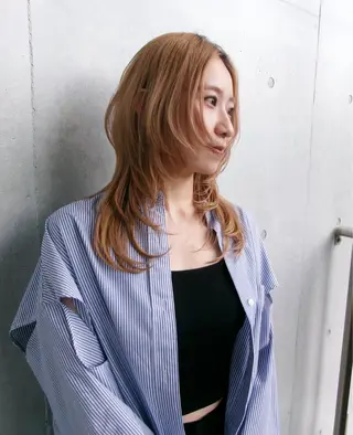 セミロング ✂︎ウルフカット /レイヤーカット✂︎のヘアスタイル